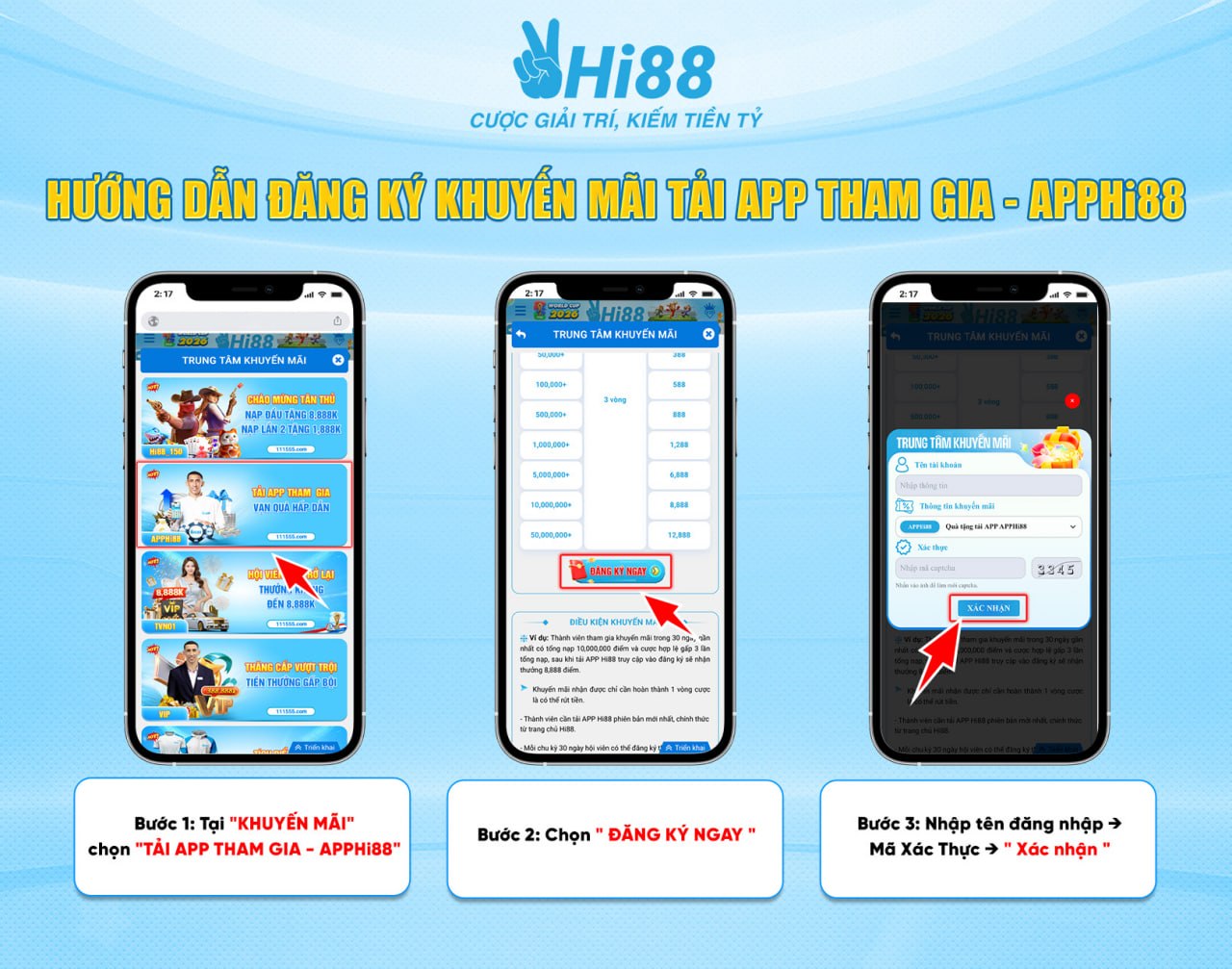 huong dan tai app hi88